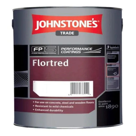 Johnstones Flortred Floor Paint 5 Litre - White | 00423750