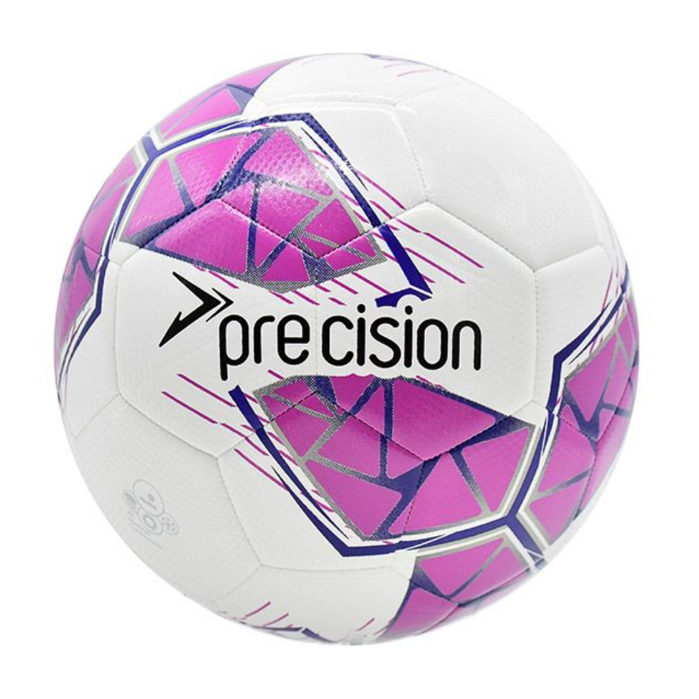 Precision Fusion FIFA Basic Training Ball Size 5 - White / Pink / Purple / Grey | PRF2645