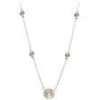 Newgrange Living Circular Round Cut Diamond Pendant - Yellow Gold | 600365