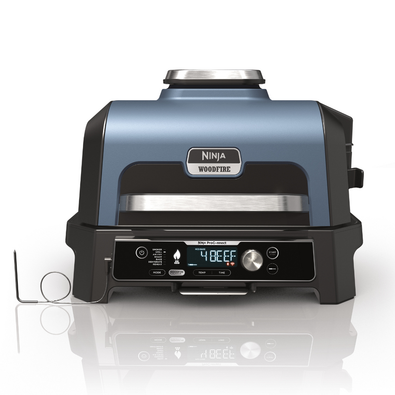 Ninja Woodfire XL Electric BBQ Grill Smoker with Probe – Heavins
