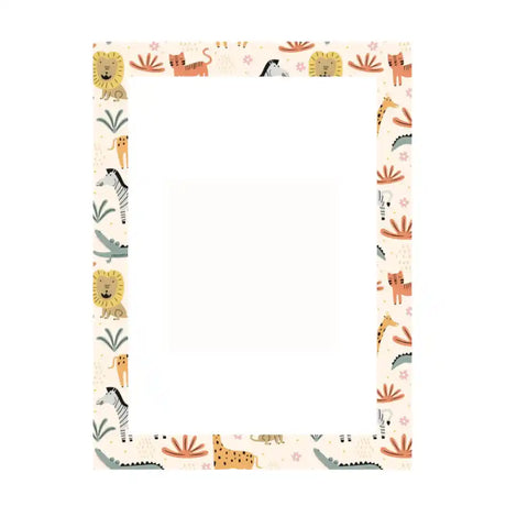 Lucky Ducks Kids Art Artwork Frame A4 - Animals | MDF2515&1225-A4-ZN