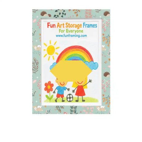 Lucky Ducks Kids Art Artwork Frame A4 - Autumn | MDF2515&1255-A4-AT