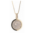 Newgrange Living Heart Round Pendant - Gold | 600341