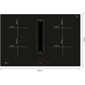 Neff N70 80cm Induction Hob - Black | V58NHQ4L0
