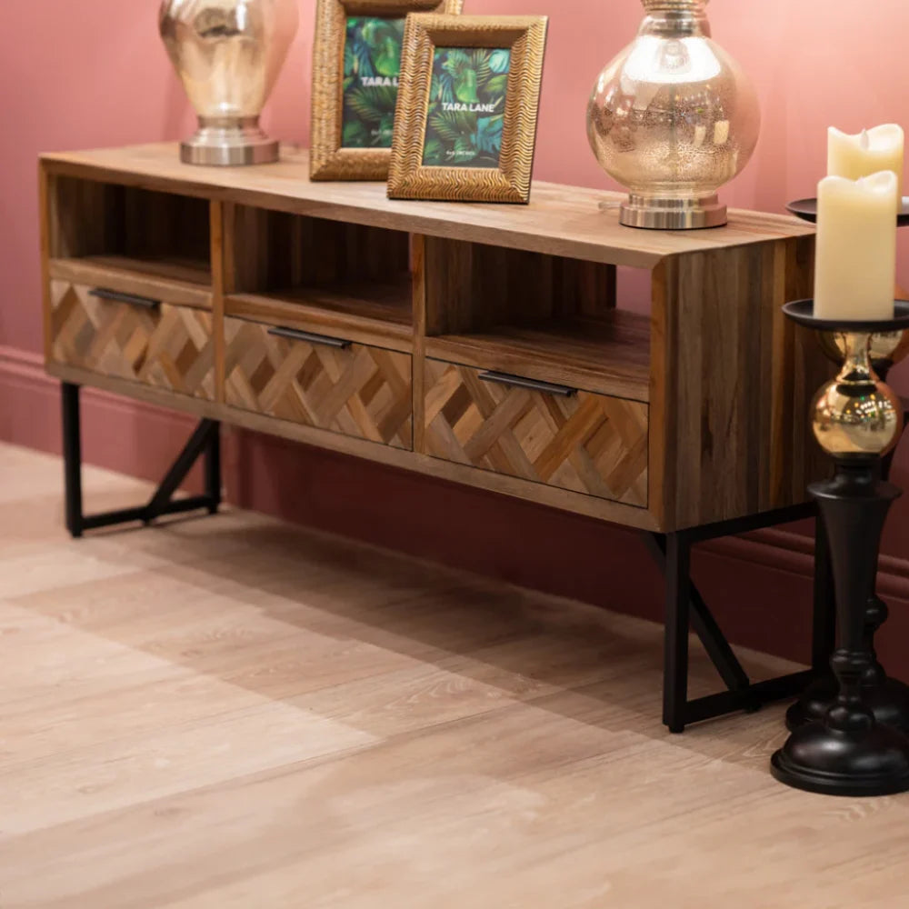 Tara Lane Verona TV Unit - Teak | TL5772