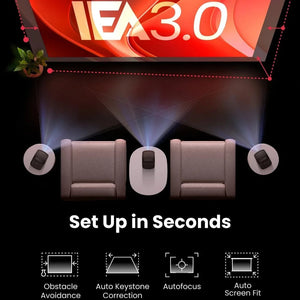 Nebula Mars 3 Air Projector Carry Case Bundle - Black | N2325212