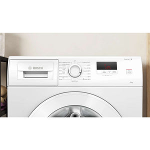 Bosch Series 2 8kg 1400 Spin Washing Machine - White | WGE03408GB