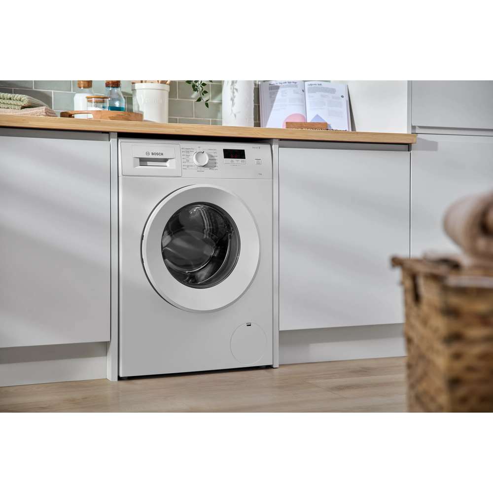 Bosch Series 2 8kg 1400 Spin Washing Machine - White | WGE03408GB
