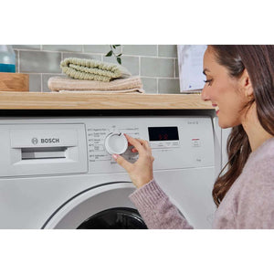 Bosch Series 2 8kg 1400 Spin Washing Machine - White | WGE03408GB