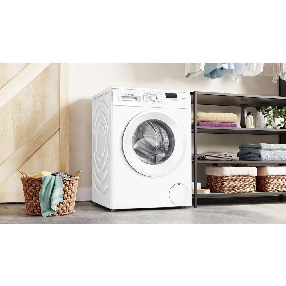 Bosch Series 2 8kg 1400 Spin Washing Machine - White | WGE03408GB