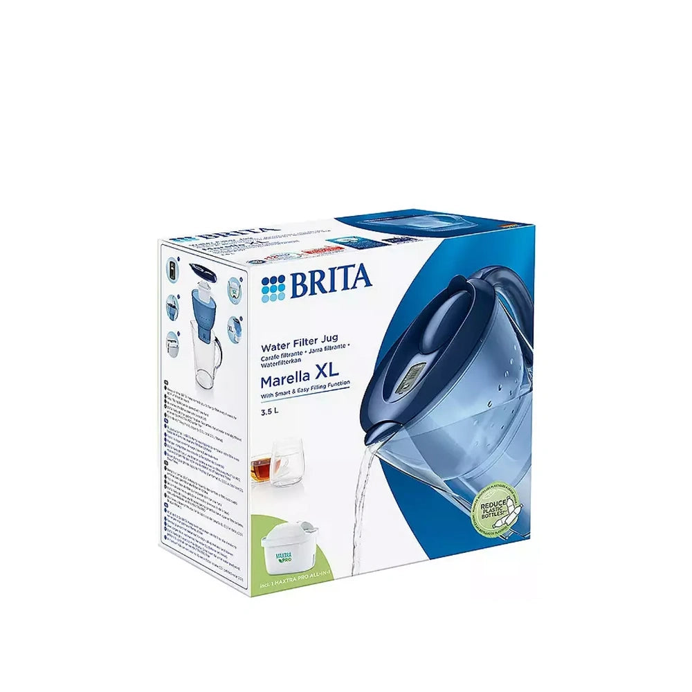 Brita Marella XL Water Filter Jug 3.5 Litre + 1 Cartridge | S1051122