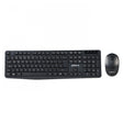 Groove Wireless Full Size Keyboard and Mouse Set - Black