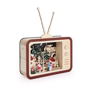 Three Kings InLit Wooden Santa's TeleTown | 2590070