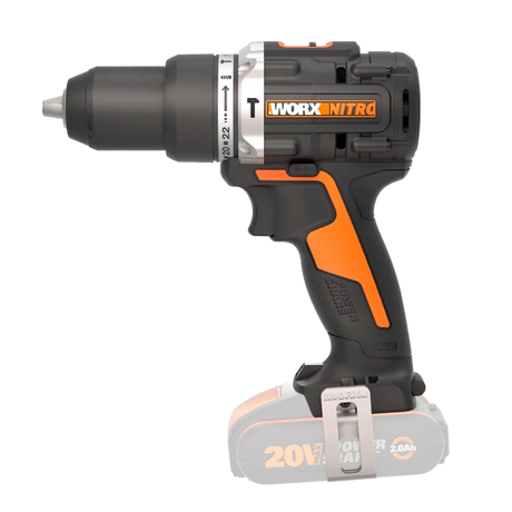 Worx Brushless Combi Hammer Drill 20v Kit 2 Batteries | WX352