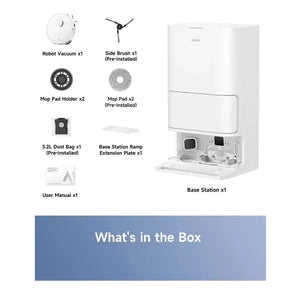 Mova E40 Ultra Robot Vac Vacuum and Mop - White | RLE21SE