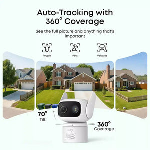 Eufy eufyCam C31 Solo Wired Security Camera - White | T817L220
