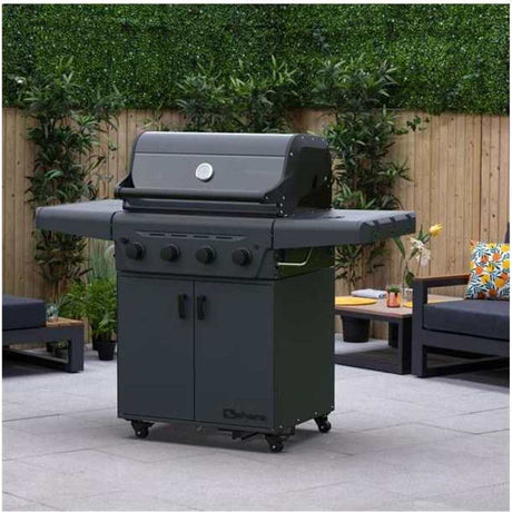 Sahara X450-S 4 Burner Gas BBQ - Black | X450S