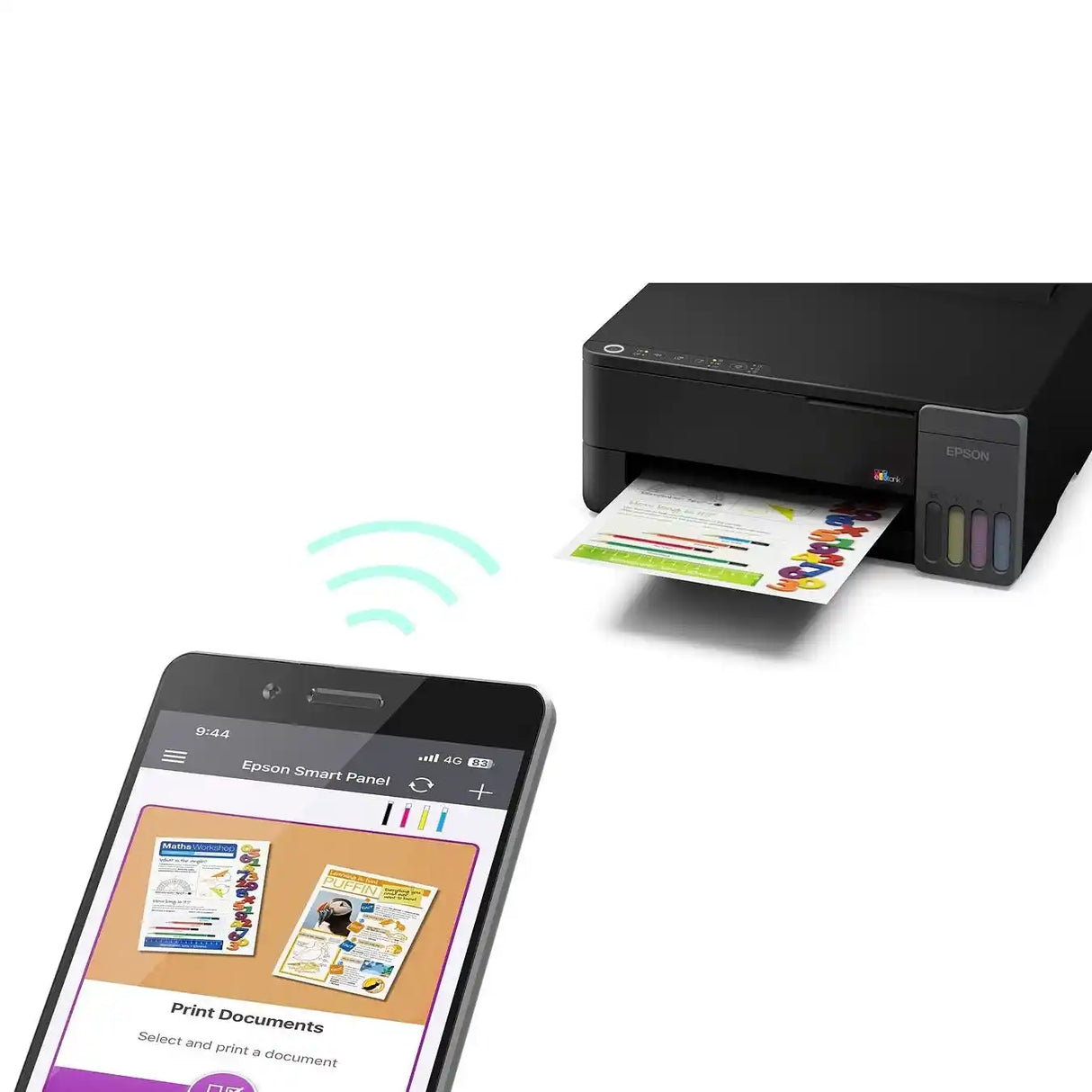 EcoTank ET-2910 A4 Multifunction WiFi  Ink EcoTank Printer - Black | C11CL62401