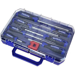 Faithfull Soft Grip Screwdriver Set 8 Piece | XMS24SDRIVER