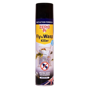 Zero In Fly and Wasp Killer Aerosol Spray 300ml | ZER906