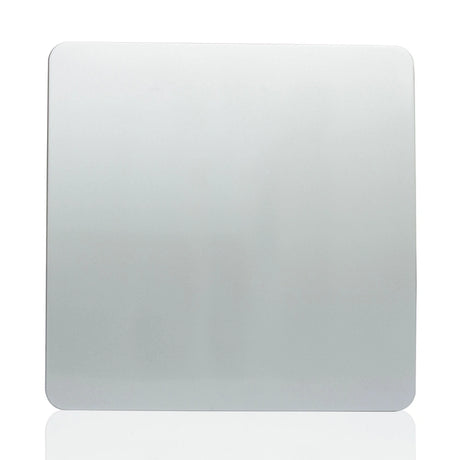 Trendi Single Blank Plate - Silver | 9101-09