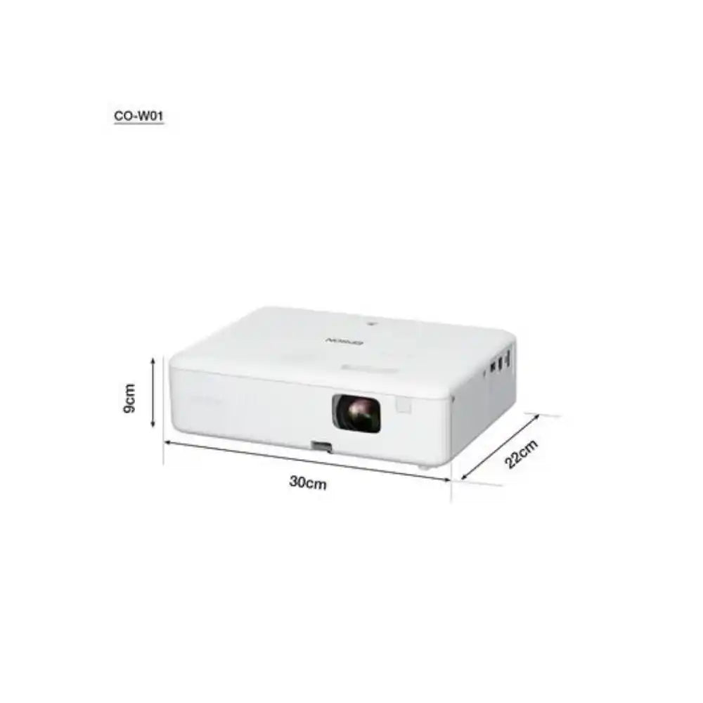Epson CO-W01 3LCD WXGA Projector - White | V11HA86040