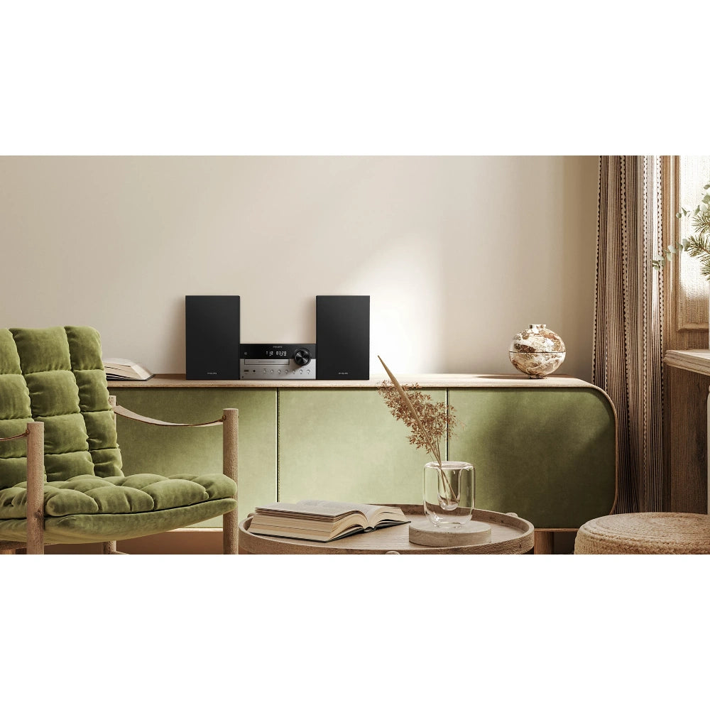 Philips Hi-Fi FM CD Bluetooth Speaker System - Black | TAM4205M2-12