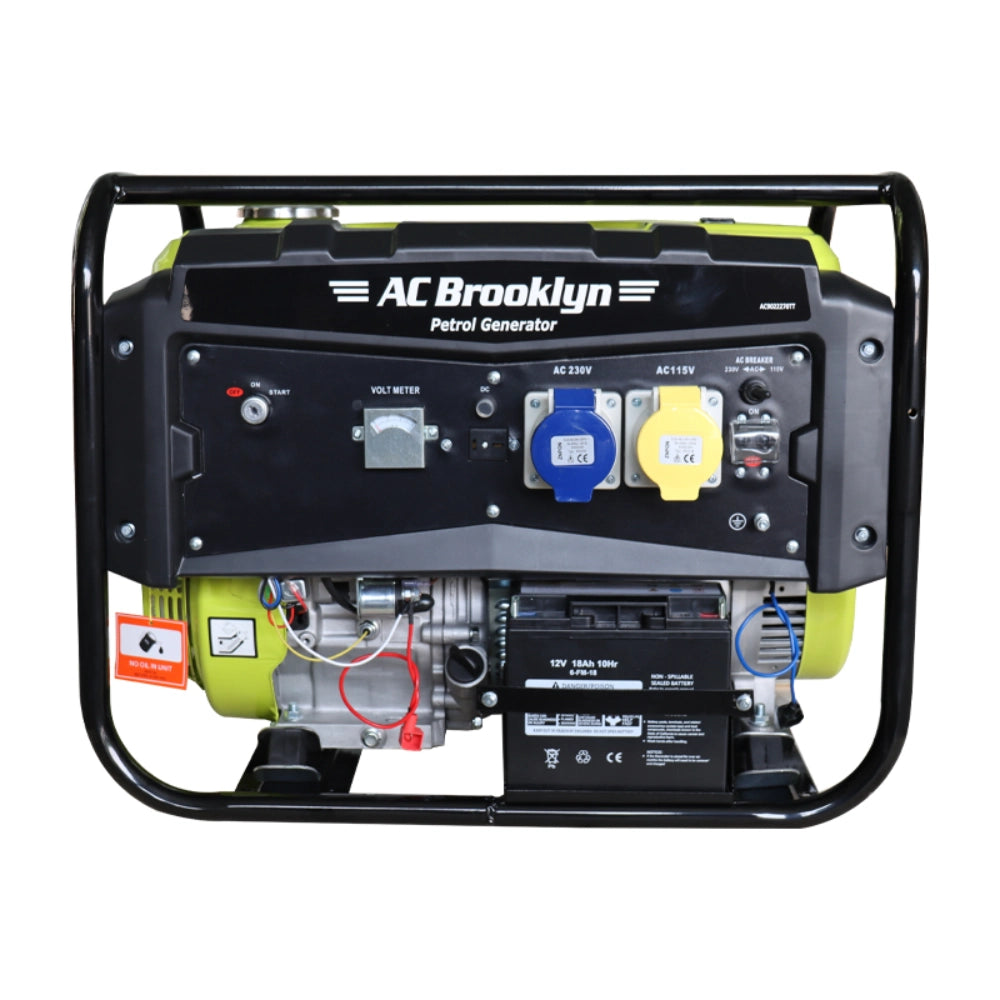 AC Brrooklyn 7.0 KVA Petrol Generator 13hp Key Start