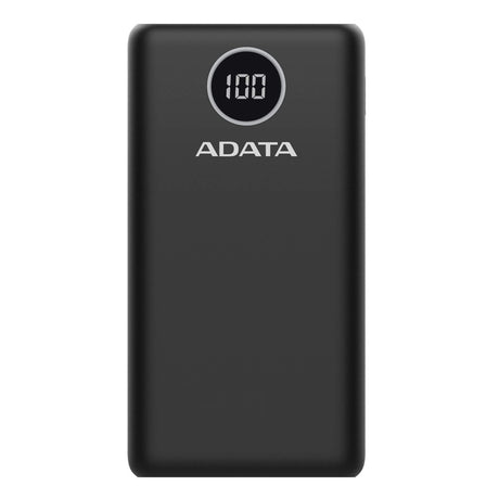 Adata 20,000mAh Powerbank - Black | AP20000QCD-DGT-CBK