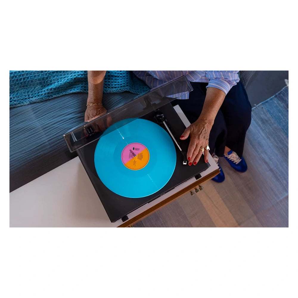 Philips The Stevie Century Bluetooth Turntable Record Player - Black | TAV3000B/10