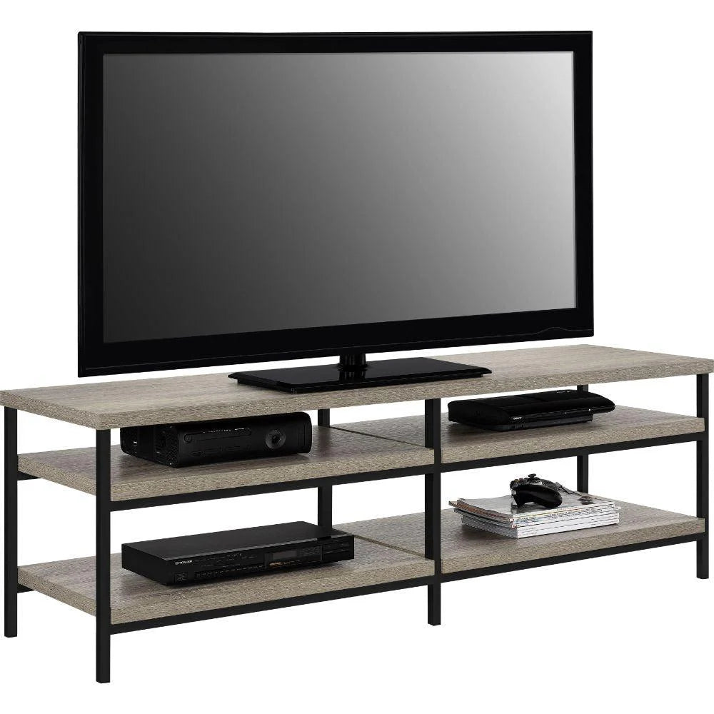 Ameriwood Home Elmwood TV Stand for 60 Inch TV - Grey Oak | 1763096PCOMUK