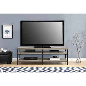 Ameriwood Home Elmwood TV Stand for 60 Inch TV - Grey Oak | 1763096PCOMUK