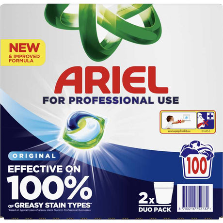 Ariel Professional All In 1 Washing PODS Regular - 100 Pack (2 x 50)