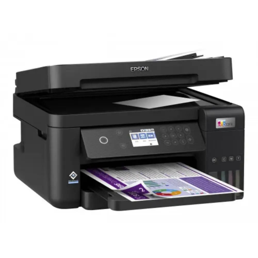Epson EcoTank ET-3850 Multifunction Wifi Wireless Printer - Black | C11CJ61401