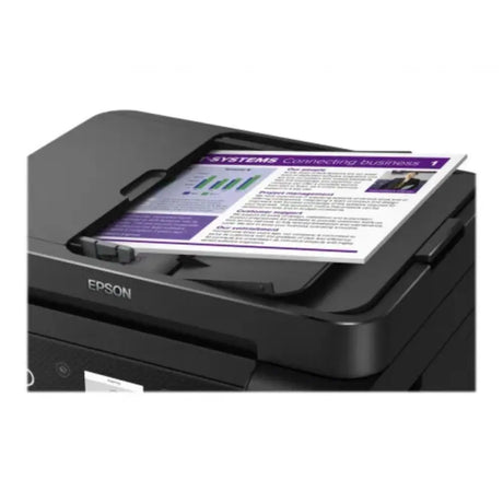 Epson EcoTank ET-3850 Multifunction Wifi Wireless Printer - Black | C11CJ61401