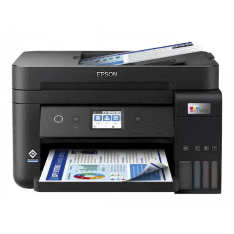 Epson EcoTank ET-4850 Multifunction Wifi Wireless Printer - Black | C11CJ60401