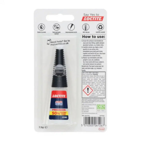 Loctite Super Glue Precision 5g bottle + 50% Extra Free