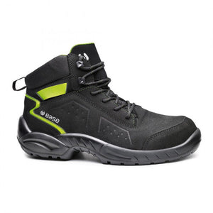 Portwest Chester Top S3L FO SR Steel Toe Safety Boots - Black / Green | B0177BGN