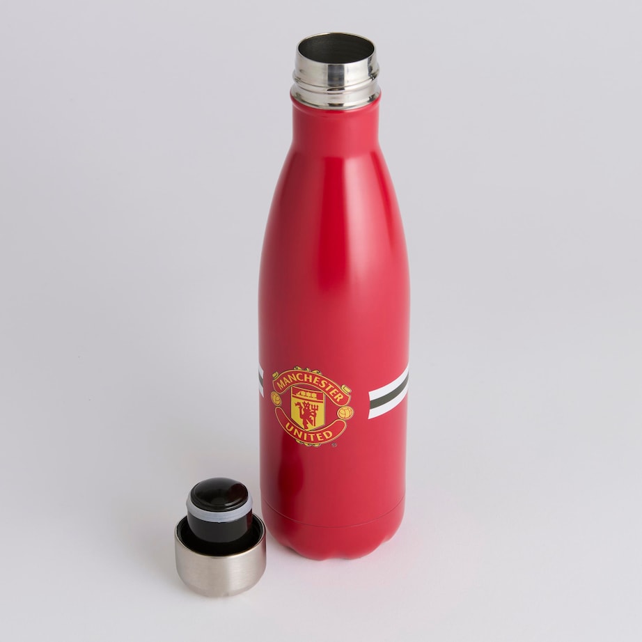 Team Merchandise Core Stripe Chill Bottle - Man Utd | WBECRSTPMNU