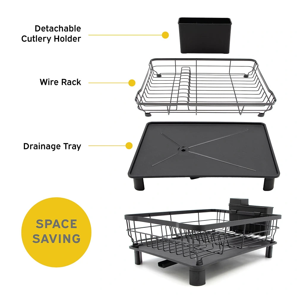 Blackmoor Dish Drainer - Black | 69169