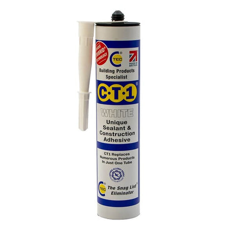 CT1 Sealant and Construction Adhesive 290ml - White | CT1535206