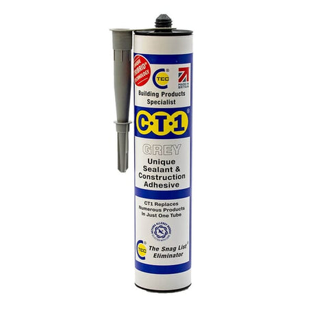 CT1 Sealant and Construction Adhesive 290ml - Grey | CT1535306