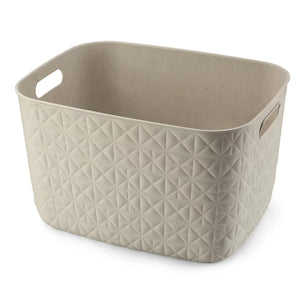 Curver Softex Large 19 Litre Storage Box - Chalk White | CUR260058