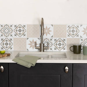 DC Fix Self Adhesive Wall Tile 15cm x 15cm - Jamila Olive | F2703103