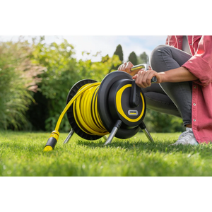 Karcher 20 Metre Garden Hose Reel Set with Wall Bracket | 2.645-372.0