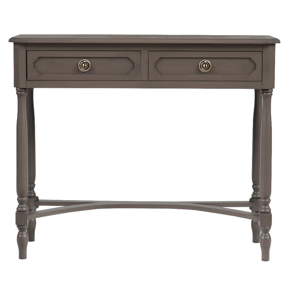 Macquillan 2 Drawer Console Table - Olive Brown | MQFN343