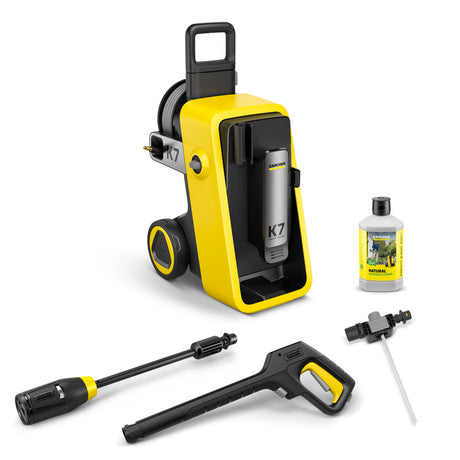 Karcher K7 pressure washer with accessories on a white background