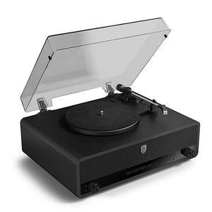 Philips The Stevie Century Bluetooth Turntable Record Player - Black | TAV3000B/10