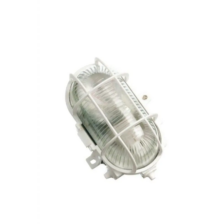 Powermaster 60 Watt Oval Bulkhead - White | 1753-06