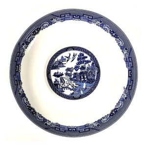 Dunlevy Blue Willow 28.5cm Pasta Dish